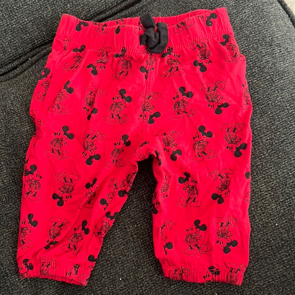 Mickey baby Gap pants.